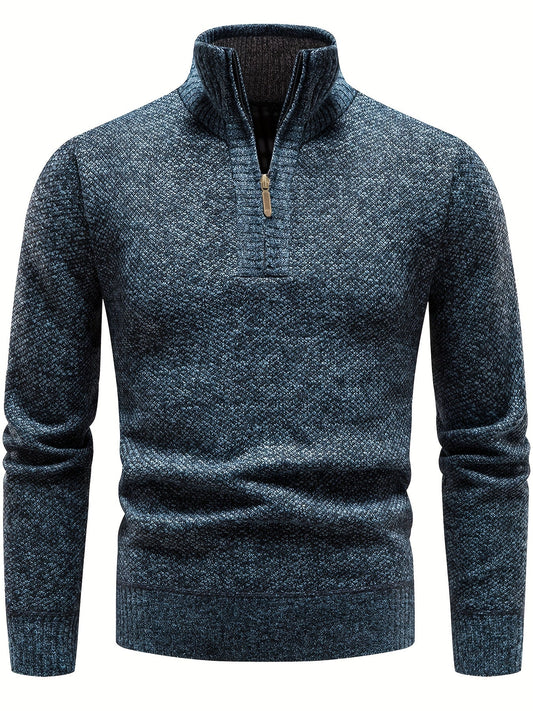 Harvard™ - Stylish casual half zip sweater