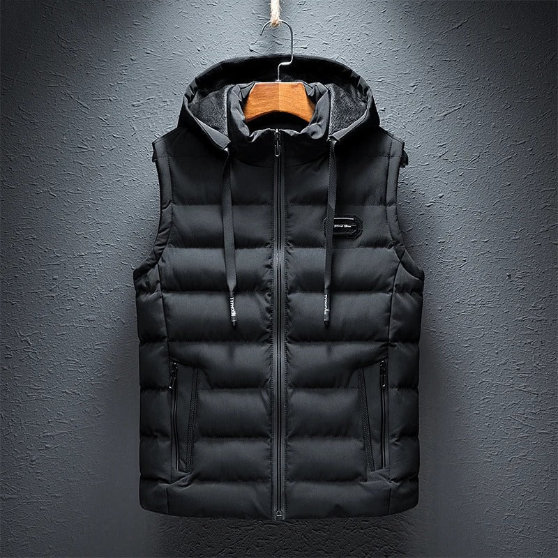 Max™ - Stijlvol outdoor vest met capuchon