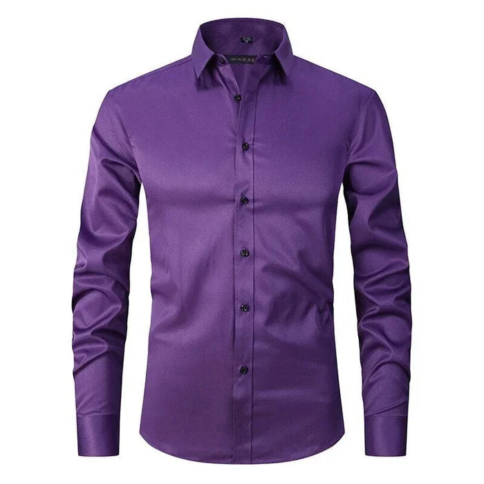 Steven™ - Aantrekkelijke kreukvrij stretch shirt