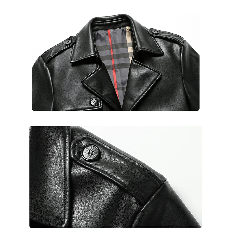 James™ - Stylish leather jacket