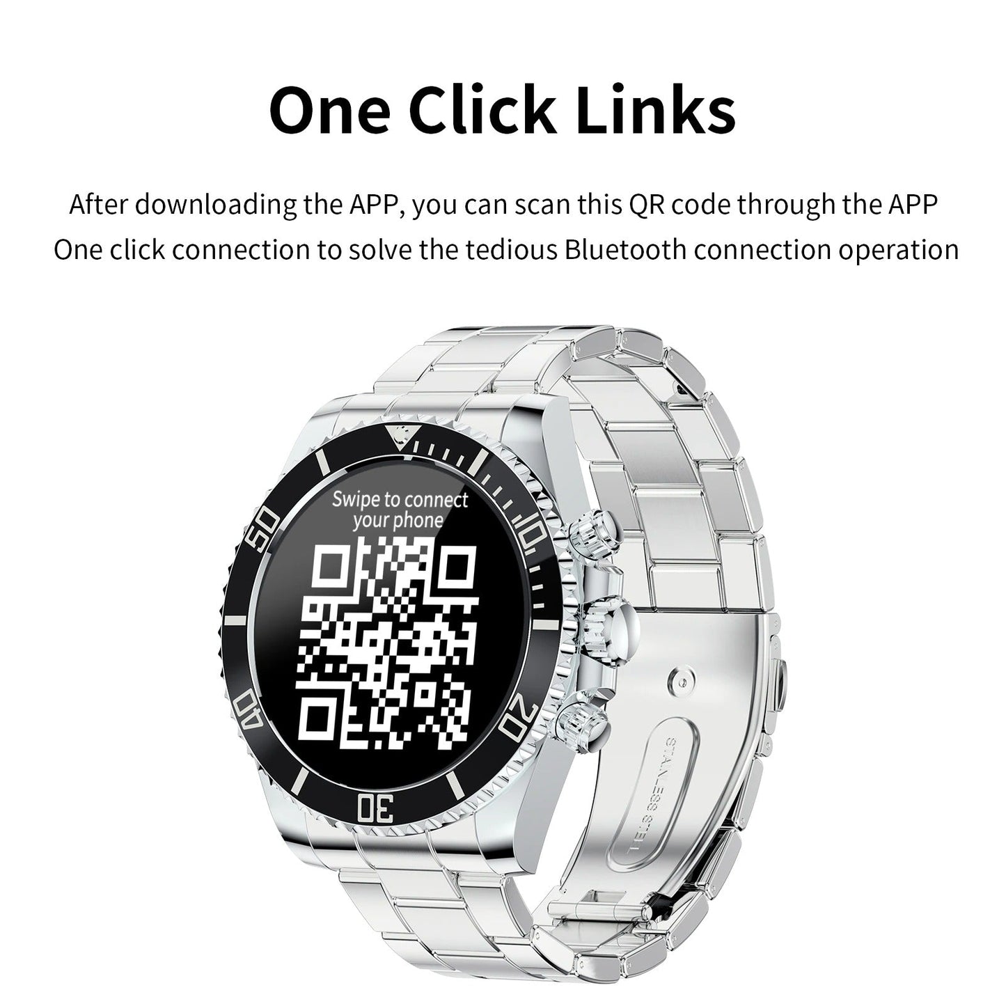 Advanced Stylish Digital Smartwatch