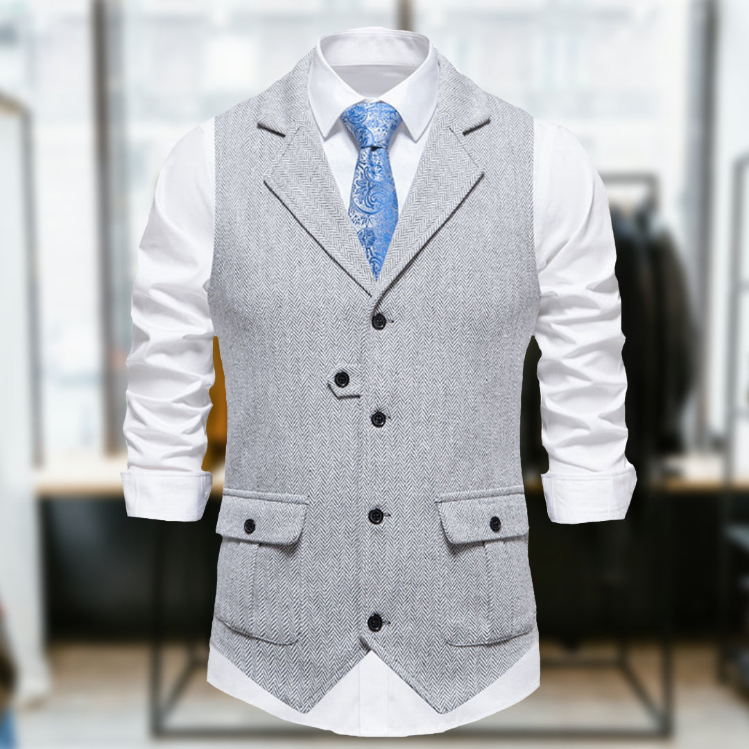 Chicago™ - Comfortable classic retro style vest