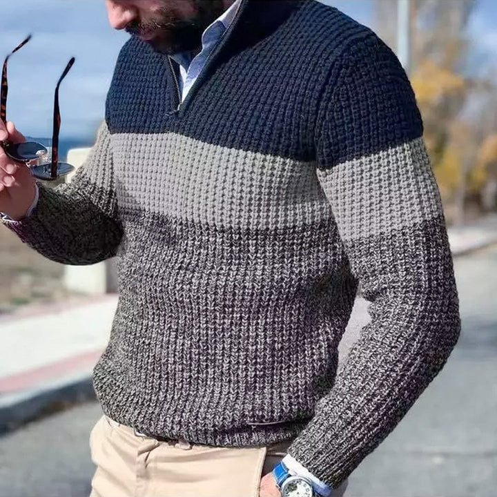 Brown™ - Elegant warm knitted sweater