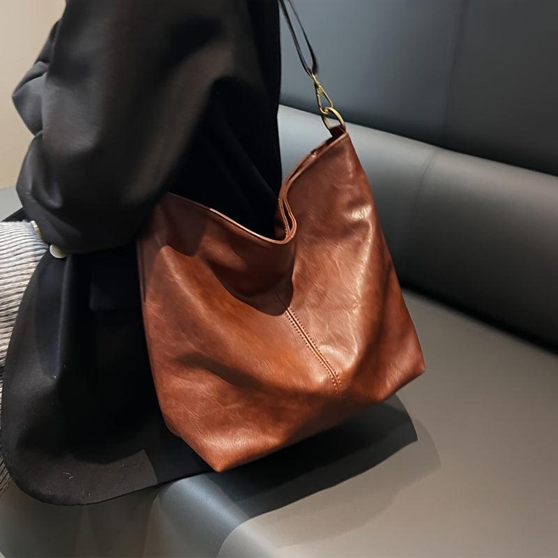 Sophia™ | Spacious Leather Shoulder Bag with Lots of Storage Space