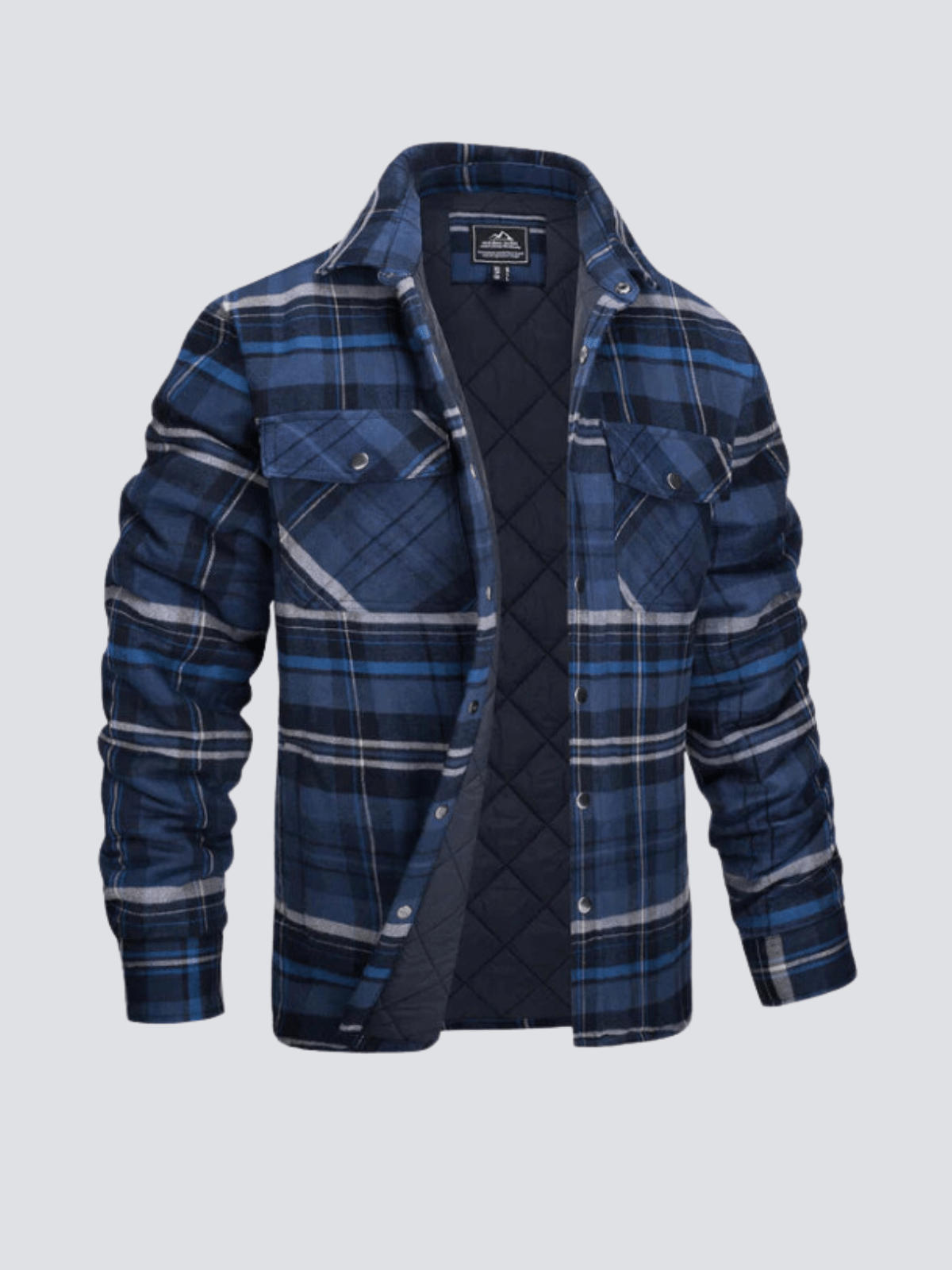 Mason™ - Superwarm geruit flanellen jack