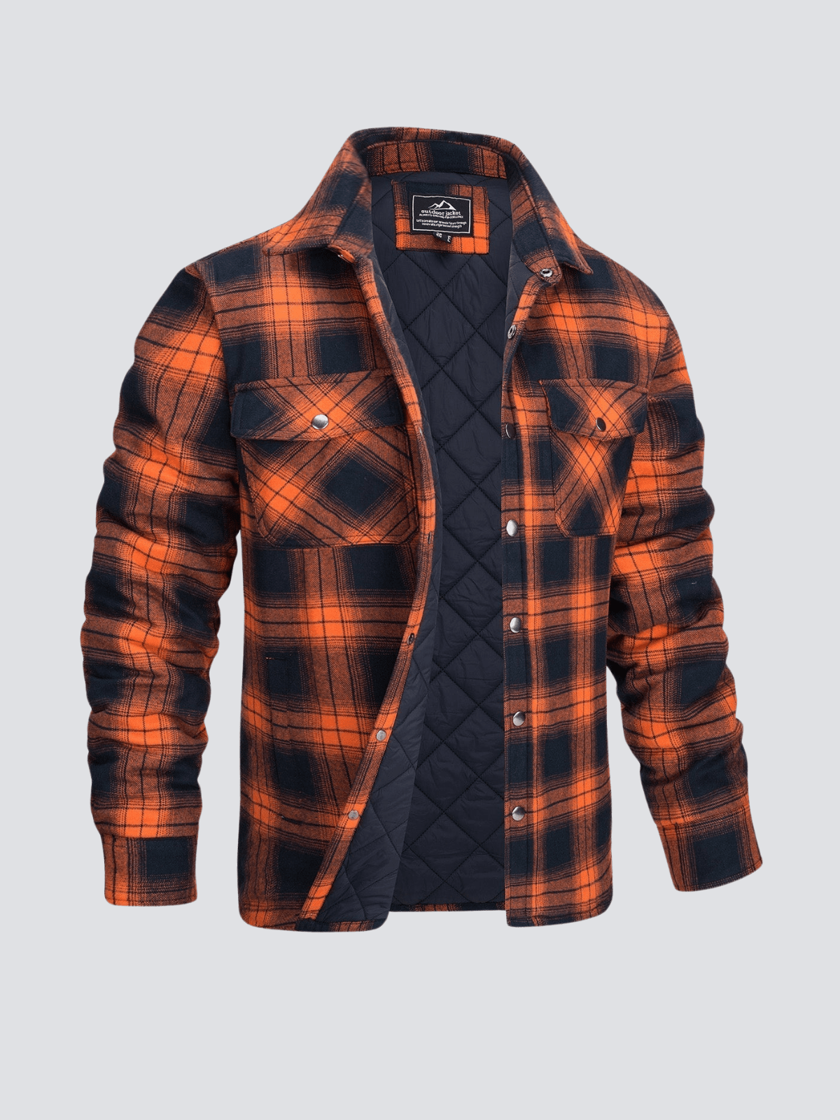 Mason™ - Superwarm geruit flanellen jack