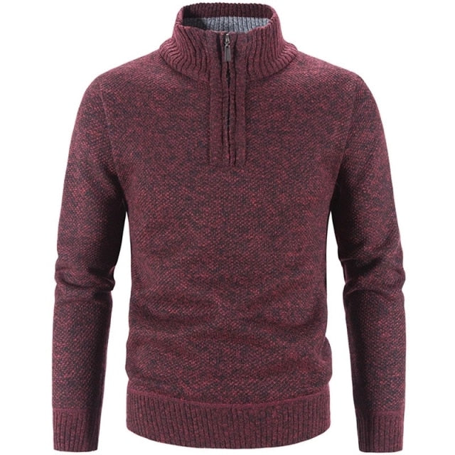 Harvard™ - Stylish casual half zip sweater