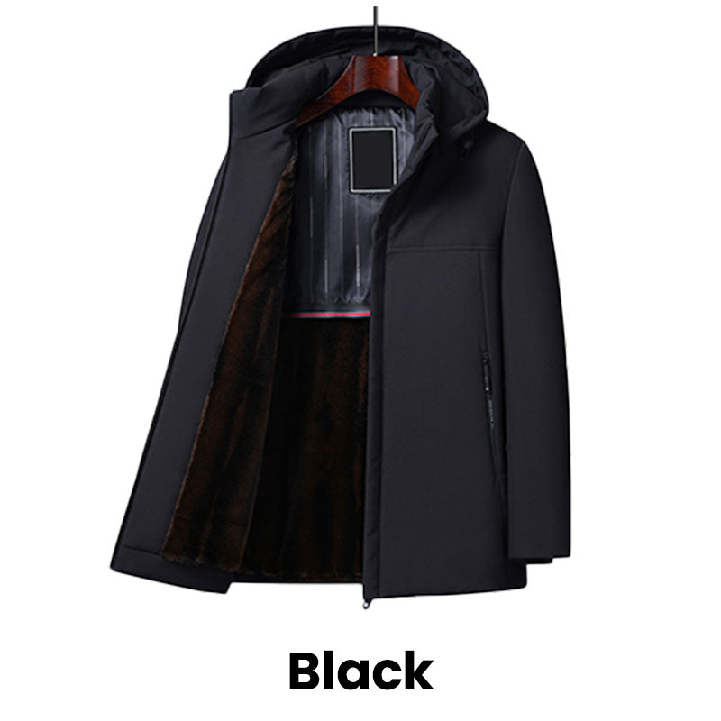 Tobias™ - Stylish thick parka with hood