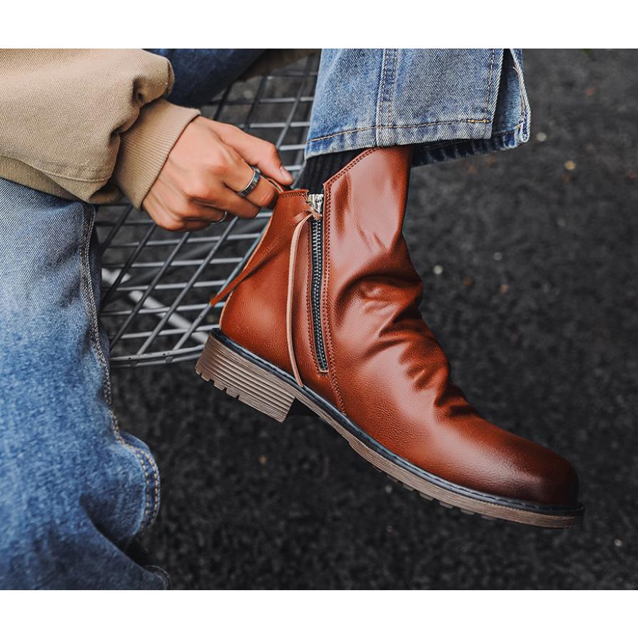 Ralph™ - Leather ankle boots 